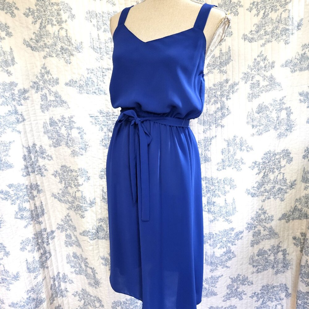 Size S - M Vintage 1970s Silhouettes Dress And Ruffled Jacket - Picture 10 of 13